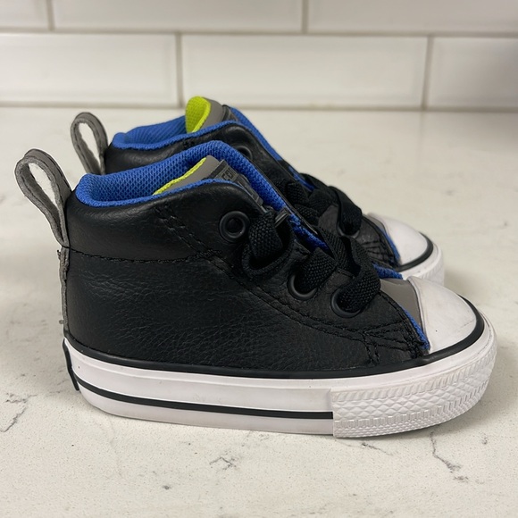Converse Chuck Taylor All Star Street Black 754324C Toddler Size 3 Kids - Picture 11 of 16
